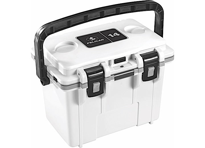 PELICAN 14QT ELITE COOLER 14Q-1-WHTGRY